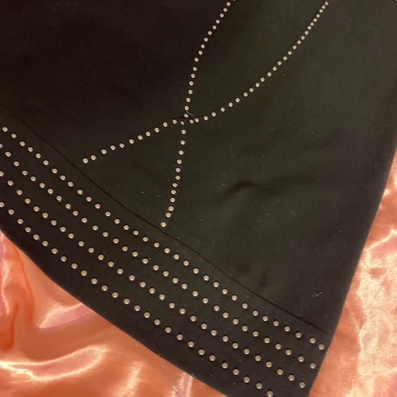 Kensie pretty black dress with studs - Picture 8 of 8